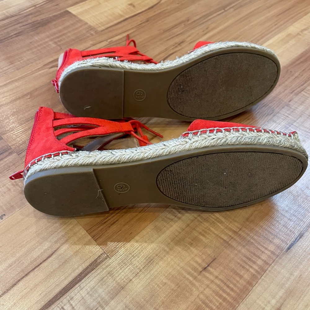 Merona Red Espadrilles - Picture 4 of 5